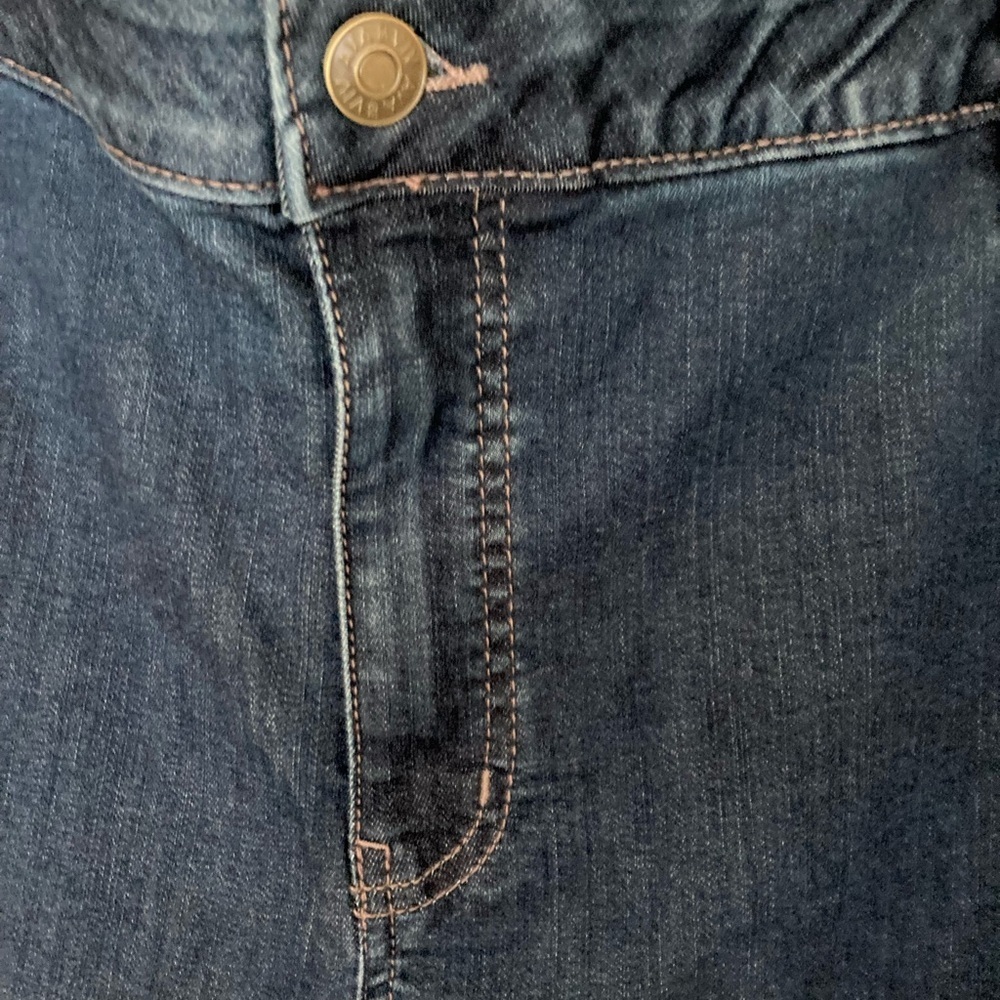 Ava & Viv Skinny Jeans 26 Mid Rise Skinny Dark Wash NWT - Picture 10 of 15
